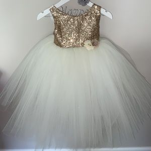 Baby flower girl dress